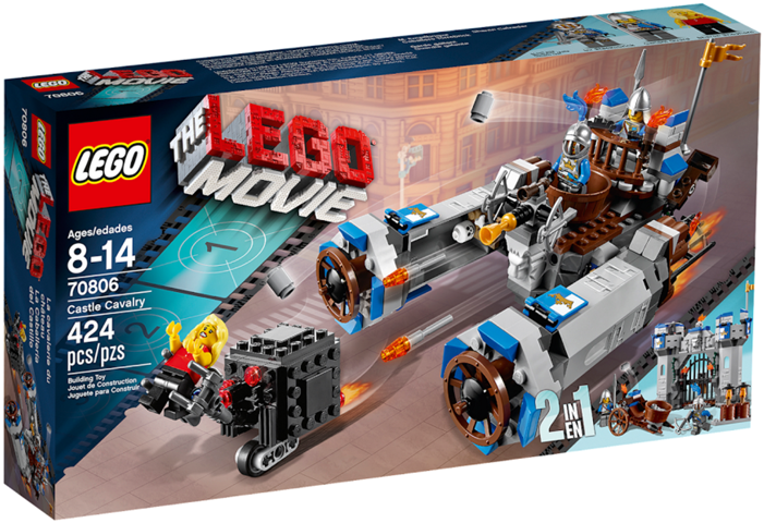 LEGO 70806 Castle Cavalry 70806 sealed box front