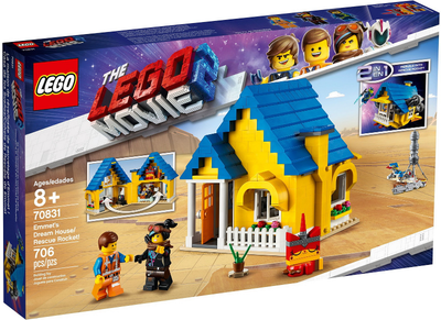 LEGO Emmet's Dream House / Rescue Rocket! 70831 – Retired & Sealed