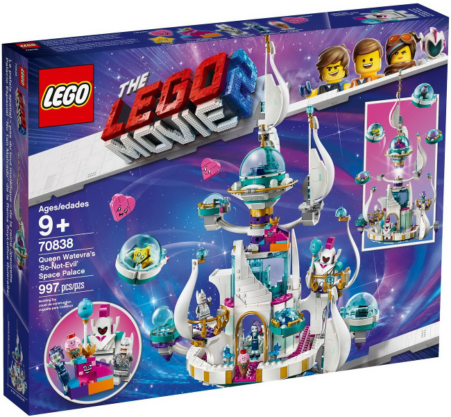 LEGO Queen Watevra's 'So-Not-Evil' Space Palace 70838 – Retired & Sealed