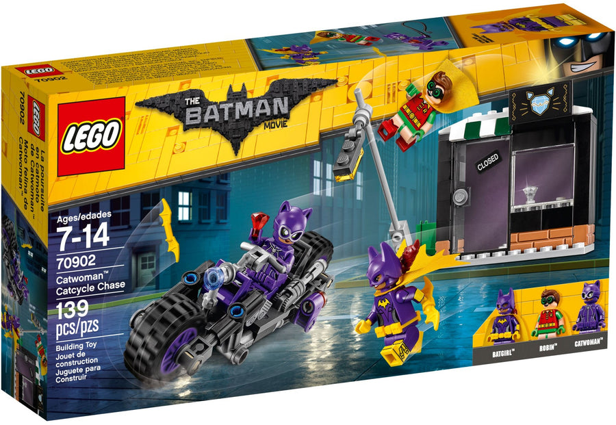 LEGO Catwoman Catcycle Chase 70902 – Retired & Sealed