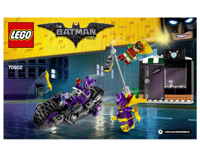 LEGO Catwoman Catcycle Chase 70902 – Retired & Sealed