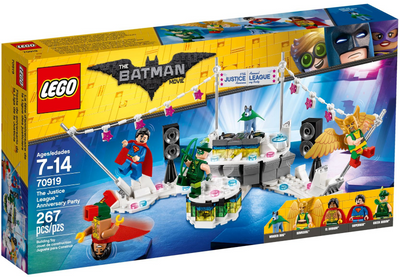 LEGO UK "The Justice League Anniversary Party" 70919 – Retired & Sealed