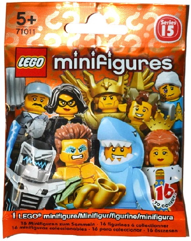 LEGO Series 15 - Random Bag 71011 – Retired & Sealed