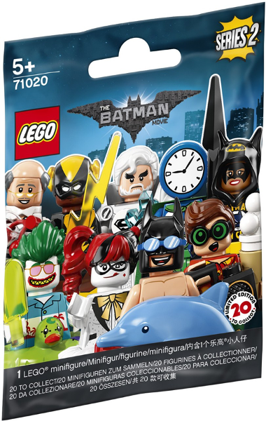 LEGO The LEGO Batman Movie Series 2 - Random Bag 71020 – Retired & Sealed