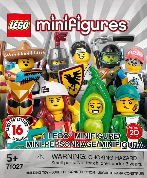 LEGO 71027 Series 20 - Complete 71027 sealed box front
