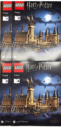LEGO 71043 Hogwarts Castle 71043 sealed box view 3