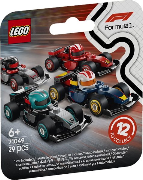 LEGO 71049 F1 Collectible Race Car - Tower Box 71049 sealed box front