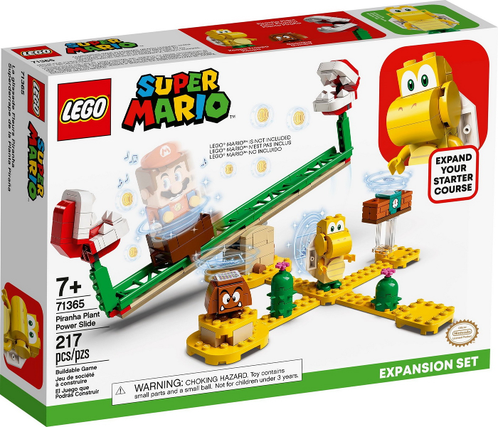 LEGO 71365 Piranha Plant Power Slide Expansion Set 71365 sealed box front