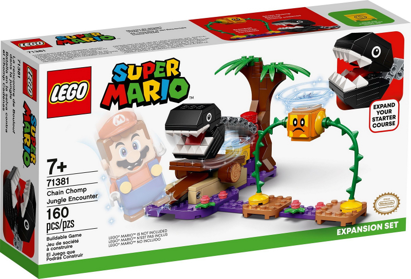 LEGO Chain Chomp Jungle Encounter Expansion Set 71381 – Retired & Sealed