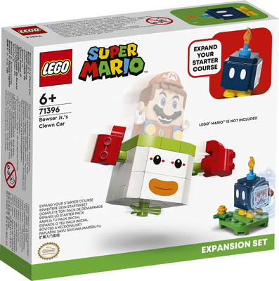 LEGO Bowser Jr.'s Clown Car Expansion Set 71396 – Retired & Sealed