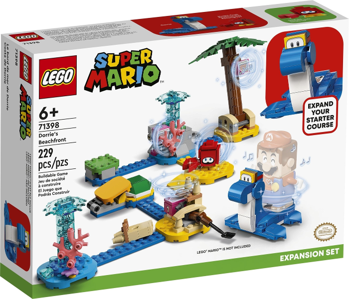 LEGO Dorrie's Beachfront Expansion Set 71398 – Retired & Sealed