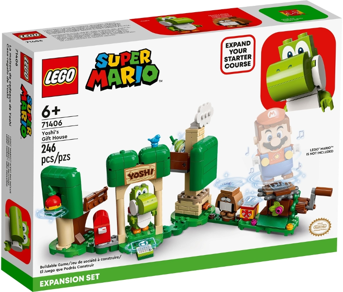 LEGO Yoshi's Gift House Expansion Set 71406 – Retired & Sealed