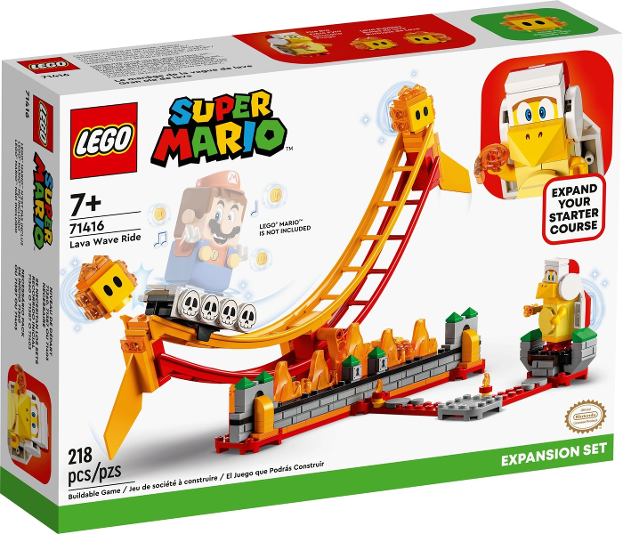LEGO 71416 Lava Wave Ride Expansion Set 71416 sealed box front