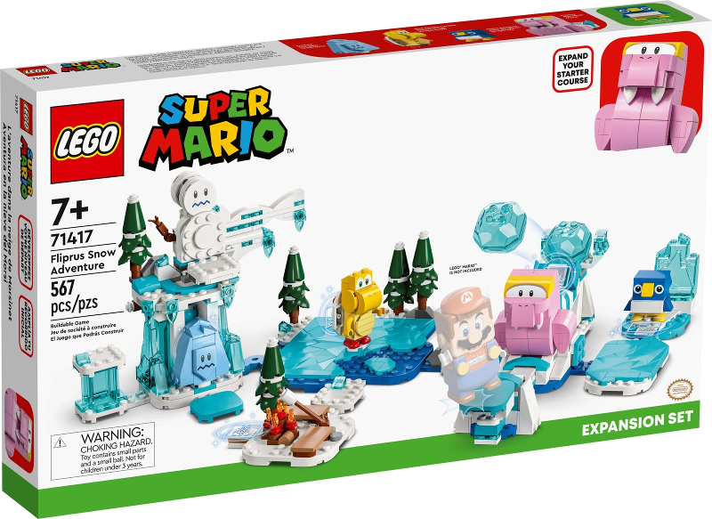 LEGO 71417 Fliprus Snow Adventure Expansion Set 71417 sealed box front