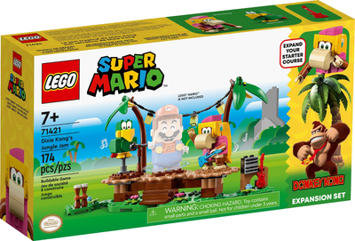LEGO Dixie Kong's Jungle Jam Expansion Set 71421 – Retired & Sealed
