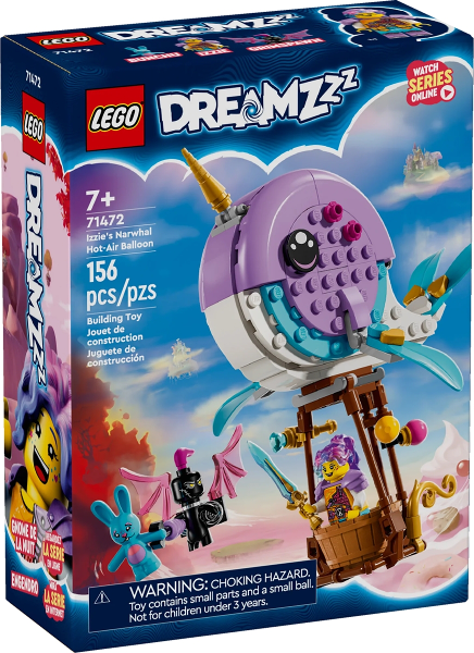 LEGO Izzie's Narwhal Hot-Air Balloon 71472 – Sealed UK Stock