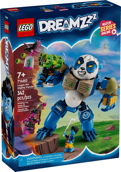 LEGO Logan the Mighty Panda 71480 – Sealed UK Stock