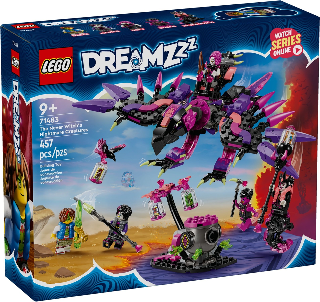 LEGO The Never Witch's Nightmare Creatures 71483 – Sealed UK Stock