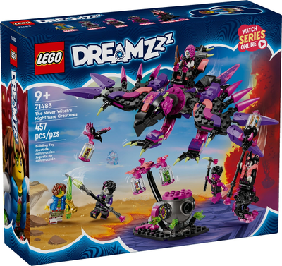 LEGO The Never Witch's Nightmare Creatures 71483 – Sealed UK Stock