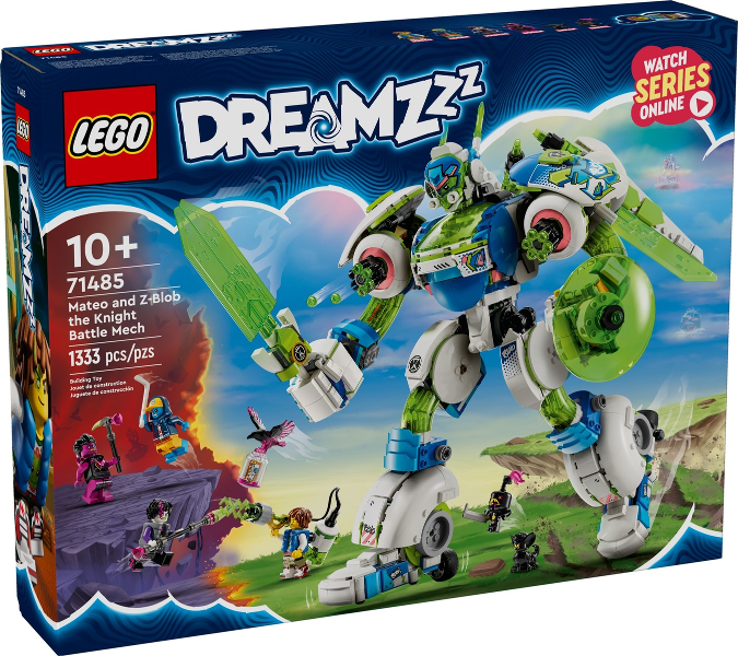 LEGO Mateo and Z-Blob the Knight Battle Mech 71485 – Sealed UK Stock
