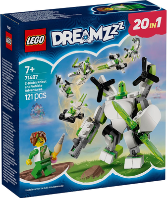 LEGO Z-Blob's Robot and Vehicle Adventures 71487 – Sealed UK Stock