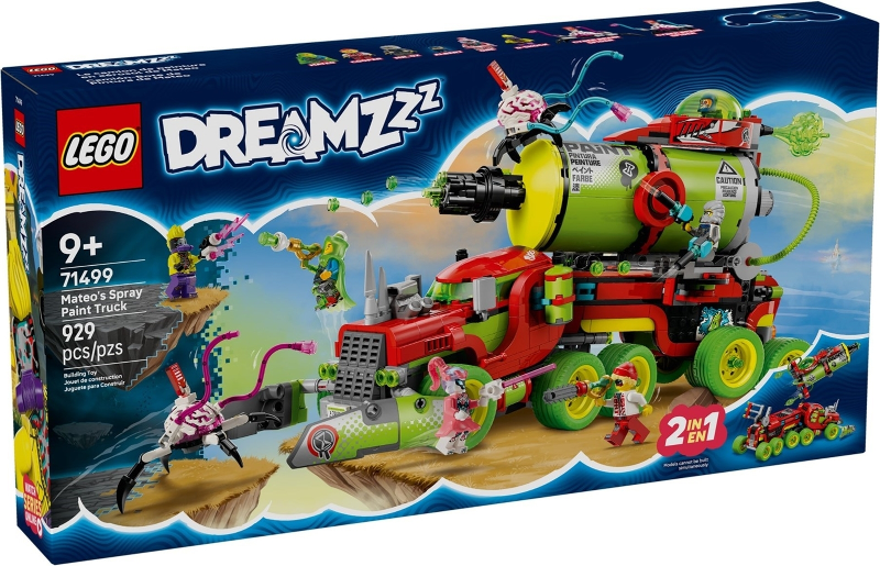 LEGO 71499 Mateo's Spray Paint Truck 71499 sealed box front