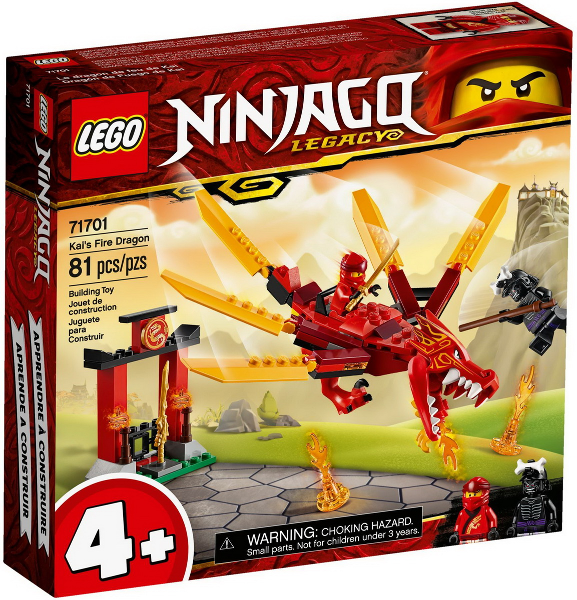 LEGO 71701 Kai's Fire Dragon 71701 sealed box front