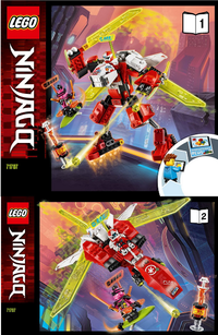LEGO 71707 Kai's Mech Jet 71707 sealed box view 3