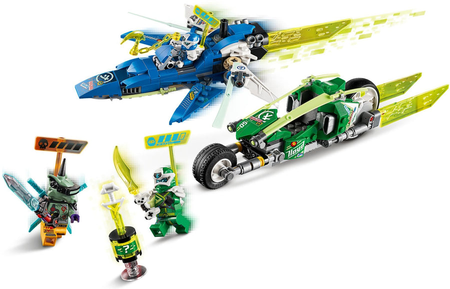 LEGO Jay and Lloyd's Velocity Racers 71709 – Retired & Sealed