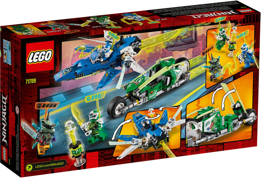 LEGO Jay and Lloyd's Velocity Racers 71709 – Retired & Sealed