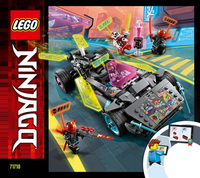 LEGO 71710 Ninja Tuner Car 71710 sealed box view 3