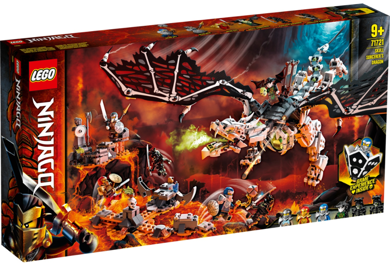 LEGO Skull Sorcerer's Dragon 71721 – Retired & Sealed