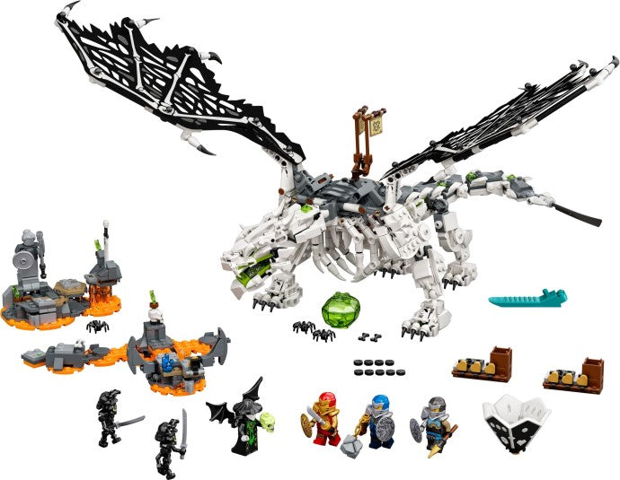LEGO Skull Sorcerer's Dragon 71721 – Retired & Sealed