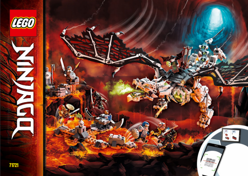 LEGO Skull Sorcerer's Dragon 71721 – Retired & Sealed