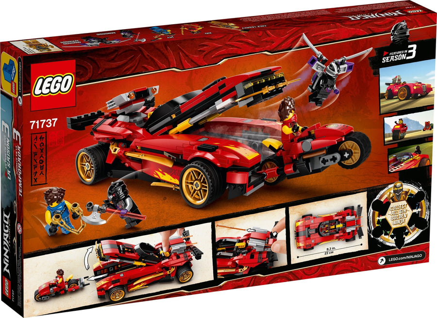 LEGO X-1 Ninja Charger 71737 – Retired & Sealed