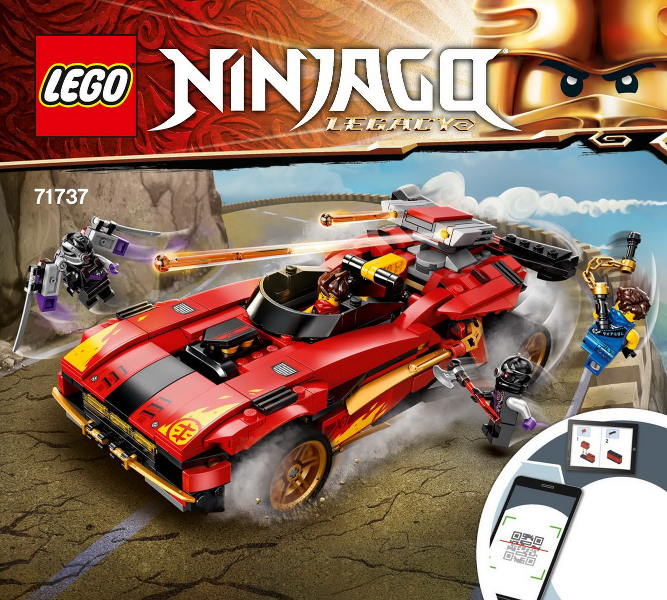 LEGO X-1 Ninja Charger 71737 – Retired & Sealed
