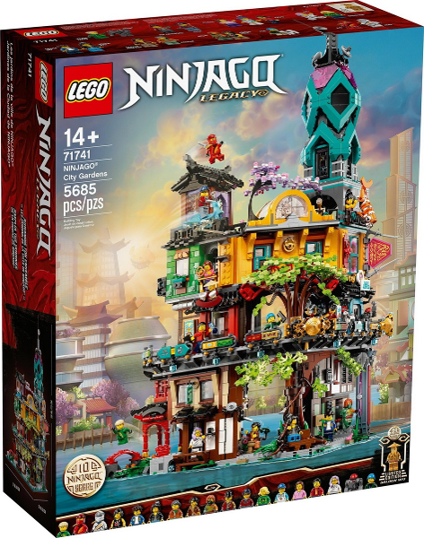 LEGO 71741 NINJAGO City Gardens 71741 sealed box front