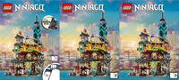 LEGO 71741 NINJAGO City Gardens 71741 sealed box view 3