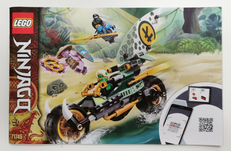 LEGO Lloyd's Jungle Chopper Bike 71745 – Retired & Sealed