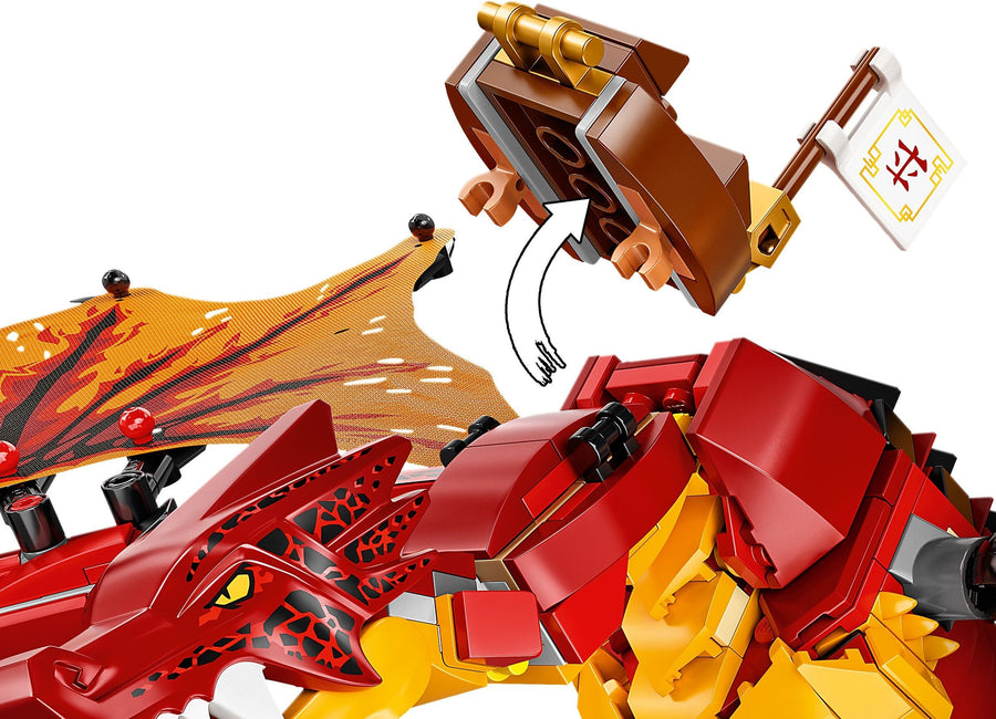 LEGO Fire Dragon Attack 71753 – Retired & Sealed
