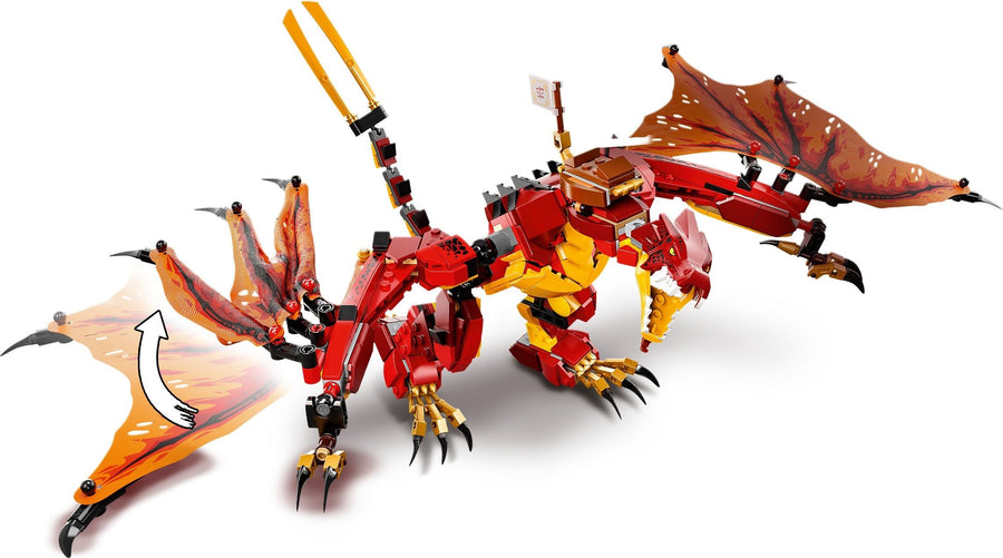 LEGO Fire Dragon Attack 71753 – Retired & Sealed