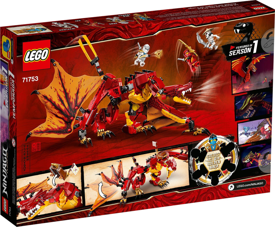 LEGO Fire Dragon Attack 71753 – Retired & Sealed