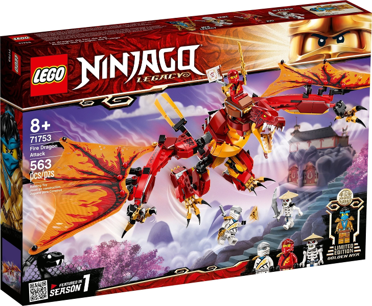 LEGO Fire Dragon Attack 71753 – Retired & Sealed
