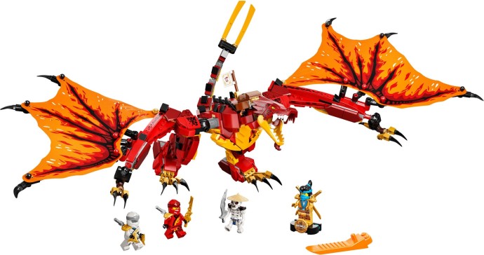 LEGO Fire Dragon Attack 71753 – Retired & Sealed