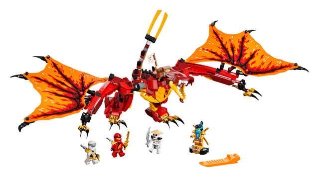 LEGO Fire Dragon Attack 71753 – Retired & Sealed
