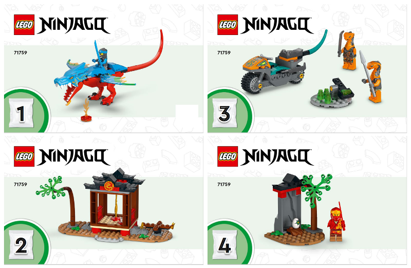 LEGO Ninja Dragon Temple 71759 – Retired & Sealed