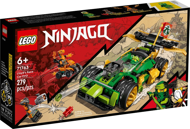 LEGO Lloyd's Race Car EVO 71763 – Retired & Sealed