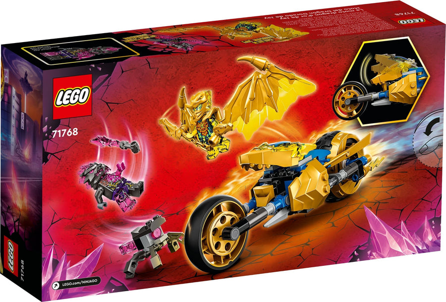 LEGO Jay's Golden Dragon Motorbike 71768 – Retired & Sealed