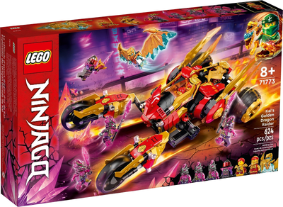 LEGO NINJAGO Kai’s Golden Dragon Raider 71773 – Retired & Sealed