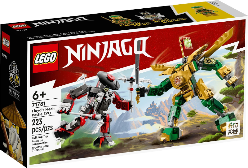 LEGO 71781 Lloyd's Mech Battle EVO 71781 sealed box front